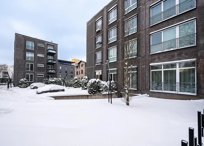 Apartment 2br, Parking Included, Wi-fi, Next To Old Town Tallinn