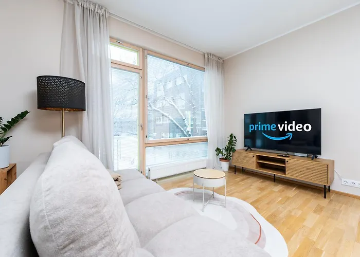 Apartment 2br, Parking Included, Wi-fi, Next To Old Town Reval